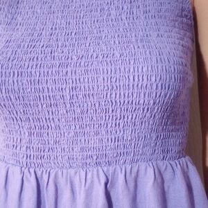 Universal Thread Purple Smocked Dress